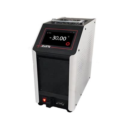 China -30 to 150 C dry equilising block low temperature portable calibrator for sale