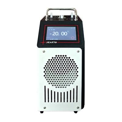 China Portable dry equilising block type -20 to 140 C low temperature micro calibrator for sale