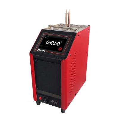 China 110~240V power supply portable dry block well temperature calibration furnace up to 1200 C for sale