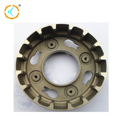 China CNC ADC12 Motorcycle Clutch Housing Cover / Scooter Clutch Parts For JH70 for sale