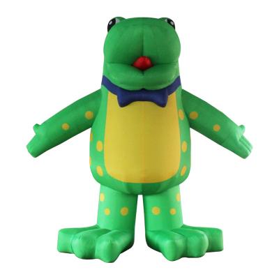 China 410D Oxford or PVC tarpaulin inflatables toy suit cartoon man gate custom advertising animal arch for schoolboy player custom model for sale