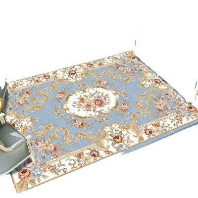 China Washable Home Handmade European Living Room Style Small Rug Blankets Rug Carpets Turkish Persia Carpet for sale