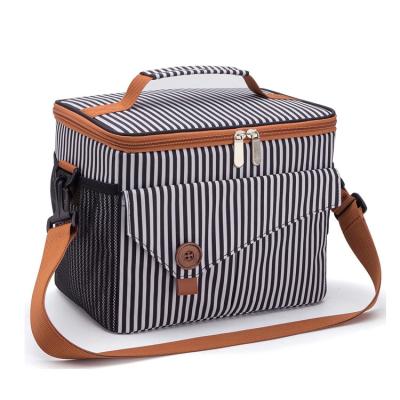 China Fashion Oxford lunch box for men insulated lunch bag branded lunch bag for sale