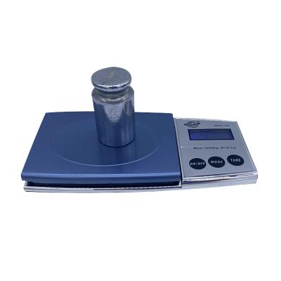 China WITH LID 500g X Jewelry 0.1g Pocket Scales Weight High Balance Diamond Jewelry Gold Electronic Scales for sale