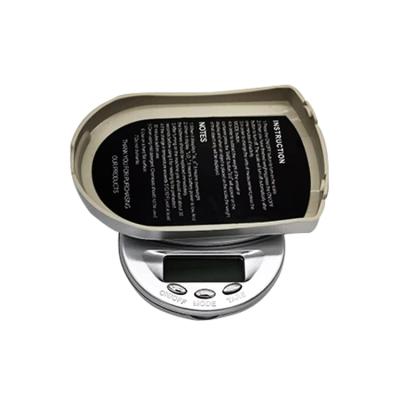 China New 2021 Good Quality Guarantee Fashionable Mini Pocket Digital Weighing Scale White 0.1g 1000g 600g/0.01 for sale