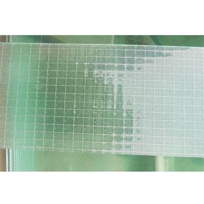 China Modern 6mm 8mm Security Metal Mesh Laminated M2 Cable Glass Price For Hotel Partition for sale