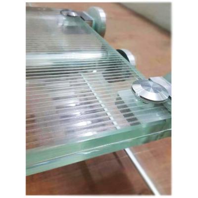 China Excellent Modern Security Tempered Laminated Anti-Slip Glass Floor Manufacturer for sale