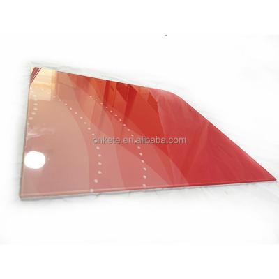 China Electric Modern CE Standard Glass For Home Appliance Washing Machine Digital Printed Tempered Glass for sale