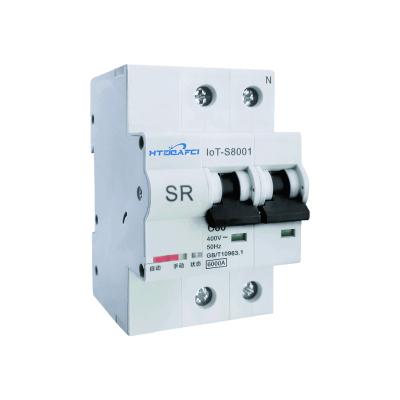 China 4G smart wifi RS485 communication MCB 2p 4pole 32A40A50A63A 80A 230v 50Hz mcb WIFI smart circuit breaker 6KA for sale