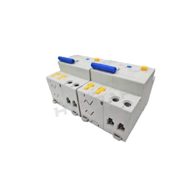 China Over Load Protect Safe White 230v PA66 Residual Current Protect Case Wireless Molded Circuit Breaker Mcb for sale