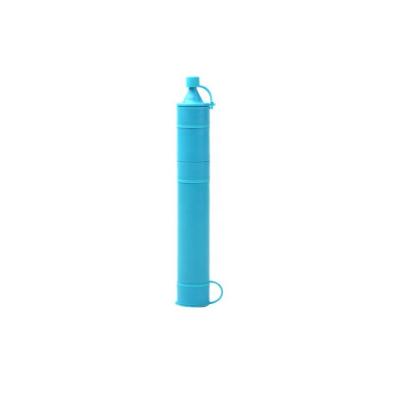 China Outdoor Camping Purification Boosting Portable Filter For Personal Water Purification Emergency Gear Water Filter Straw for sale