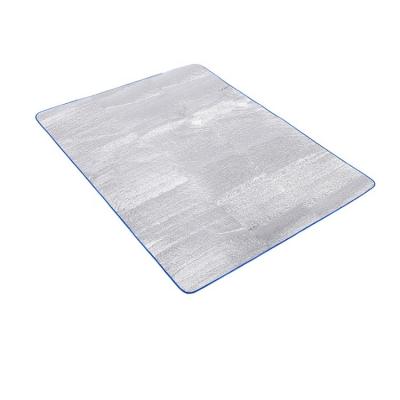 China Lightweight Portable Universal Outdoor Moisture Proof Pad Sleep Pad For Camping Waterproof Aluminum Foil Hiking Beach Mat Tent Picnic Mat for sale