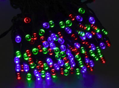 China Colorful Decorative Solar String Lights Quick Installation 200 LED String Lights for sale