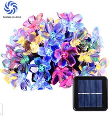 China Outdoor Solar Powered Flower Lights / Solar Blossom Lights Low Carbon No Pollution for sale