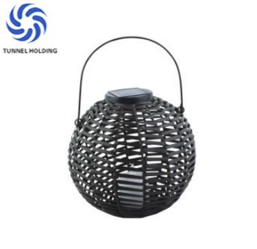 China Solar Powered Decorative Lanterns With Flickering , Outdoor Candle Lanterns For Patio for sale