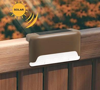 China Mini Solar Deck Lights Outdoor Lighting For Your Garden / Yard / Stairs for sale