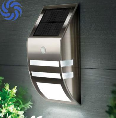 China Durable / Elegant Stainless Steel Solar Wall Lights With Motion Sensor for sale