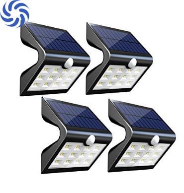 China Energy Saving Solar Powered Outdoor Motion Sensor LED Light IP65 Waterproof for sale