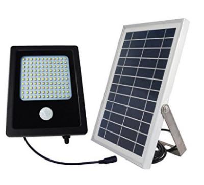 China High Output  Solar Powered Flood Lights , 120 LED Solar PIR Security Light for sale