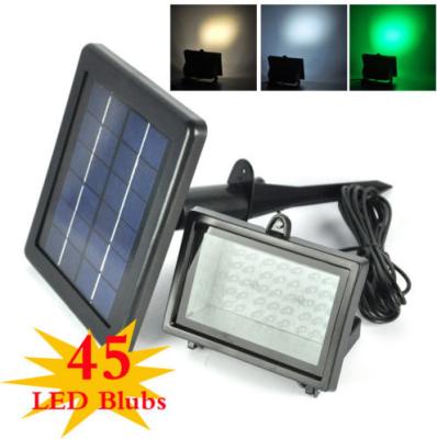 China Color Changing Solar Flood Lights / Solar Powered Outdoor Motion Sensor LED Light for sale