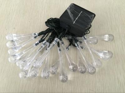 China Outdoor 20 LEDS Christmas Decorative Solar String Lights 0.5W - 4W for sale