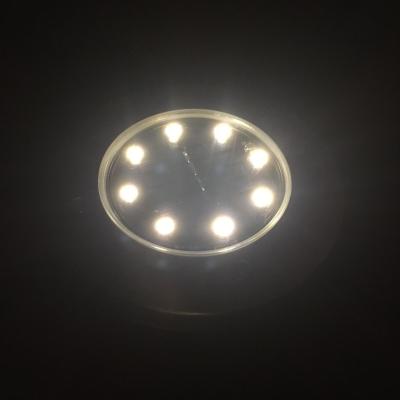 China Cold White 8 LED Solar Powered Underground Solar Lights IP44 for sale