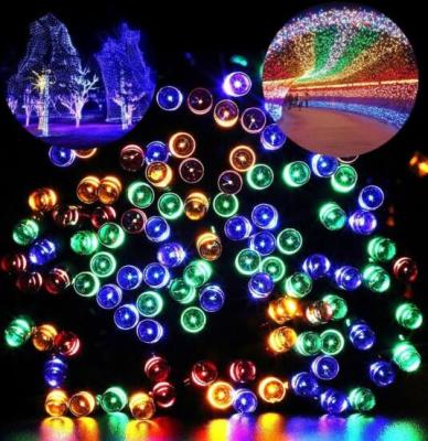 China Plastic Outdoor Colorful Solar LED String Lamp For Garden / Park for sale