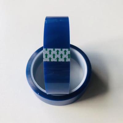 Κίνα Blue Electrical Plastic Case Adhesive Tape silicone Pressure Sensitive Silicone Adhesive προς πώληση