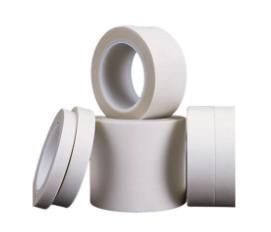 China white color 25mm PTFE Insulation Tape with Silicone Adhesive for H Class Temperatures zu verkaufen