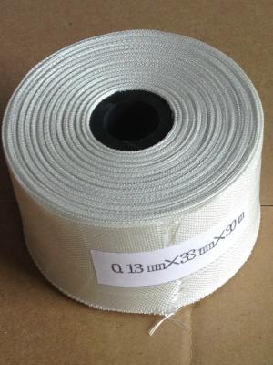 Cina 0.13mm Nastro isolante in tessuto di fibra di vetro bianco per isolamento termico in vendita