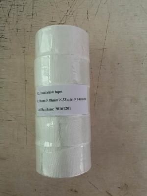 Chine Tape isolante en fibre de verre blanche de type paraffine non alcaline à vendre