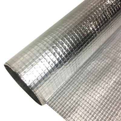 China 43 Micron Foil Scrim Tape Cold Weather Reinforced Aluminium Foil Tape for sale