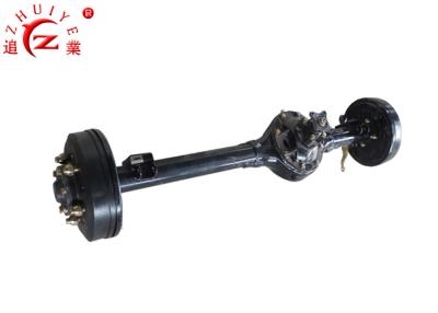 China Cargo Tricycle Rear Axle Full Floating Type With 220mm Mechanical Drum Brake for sale