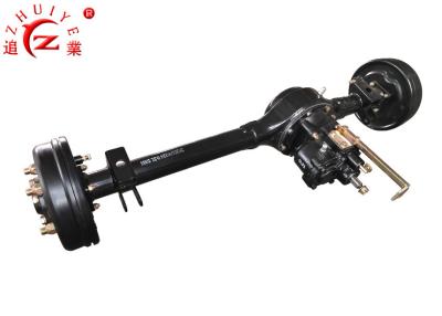 China Load Tricycle Rear Axle 3/4 Full Floating 2 Speed Type With Mechanical Drum Brake for sale