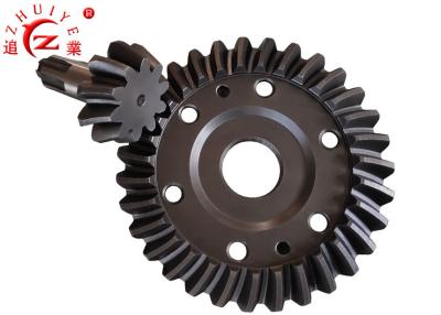 China Precision Forged Bevel Gear 20CrMnTi Crown Pinion Gear For Load Tricycle Booster for sale