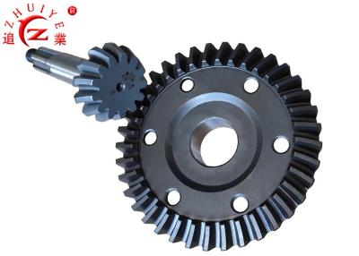 China CG150 CG200 Auto Rickshaw Gear , CNC Spiral Bevel Gear Crown Pinion 20CrMnTi Made for sale