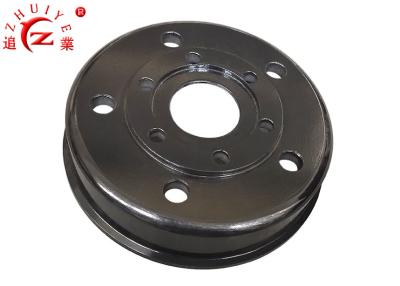 China Cast Iron Tricycle Spare Parts , 5 Bolt 3/4 Full Floating 180mm Brake Drum for sale