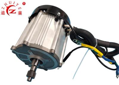 China IP54 Brushless DC Electric Vehicle Motor 1.5KW 60V For Tuk Tuk / Bajaj Rickshaw for sale