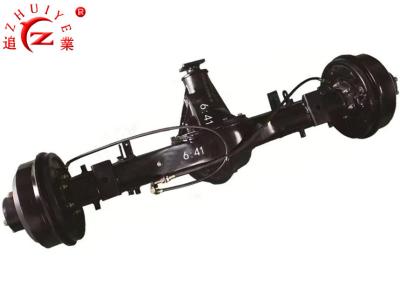 China Duktile ladende Dreiradrückseite Axle With Oil Brake des Eisen-5T zu verkaufen