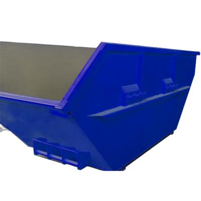 China Hotels 8 CBM Customized Garbage Bin Container Metal Skipping Steel Waste Bins for sale