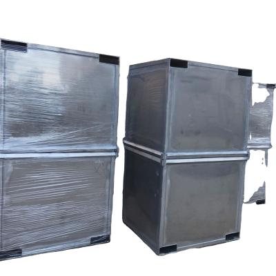 China Building Material Stores Stainless Steel Forklift Skipping Bins Waste Bin Waste Bin Te koop