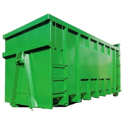 China Hotels Customized 30 CBM Modular Drop Off Dump Hook Lift Bin Waste Collection Container for sale