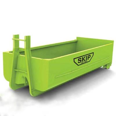 China Building Material Shops 4 CBM Colors All Recycle Dump Hook Lift Bin Roll On Roll Off Container For Community for sale