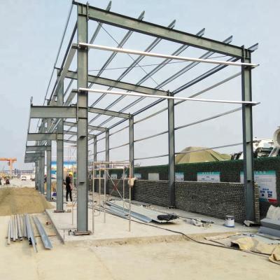 China Q235/Q345/SS400 Steel Structure H Beam/Purline/Roof/Wall Steel Panels for sale