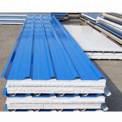 China China metal roofing material/structural steel sheet/corrugated sandwich panel for sale