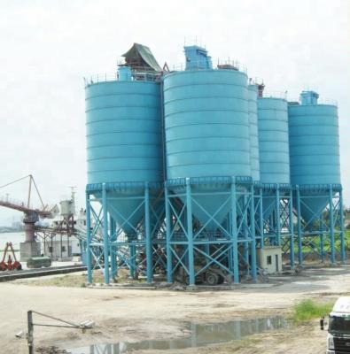 China Construction Projects 500 Ton Cement Silo , Powder Storage Silo for sale