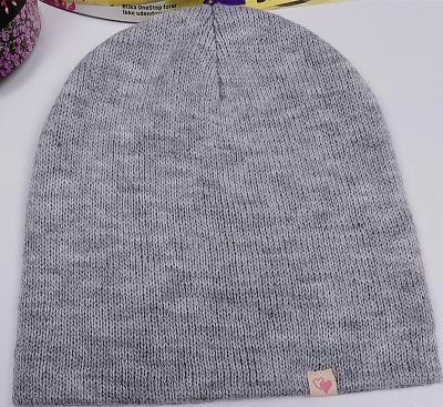 China COMMON Winter Keep Warm Fashion Women 70%Polyester 30%acrylic Knitted Hat for sale