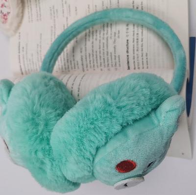 China X GA embroidered new style earmuffs autumn and warm rabbit hair embroidered earmuffs and winter lovely earmuffs for students to travel and ride daily life for sale