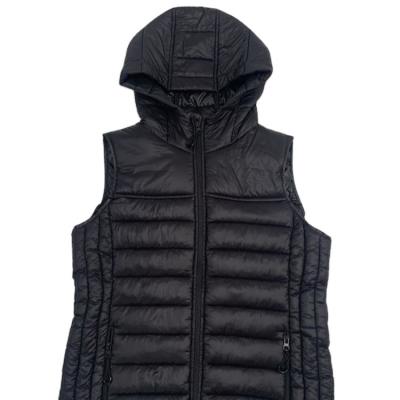 China 2021 Good Quality Fashion Backing Breathable Promotional Custom Colors Plain Padded Vest Vest for sale