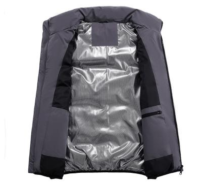 China Winter Vest Temperature Control Camping Outdoor Warm Heated Heating Shirts Plus Size Waterproof USB Fever Vest Cotton Filler Filling for sale